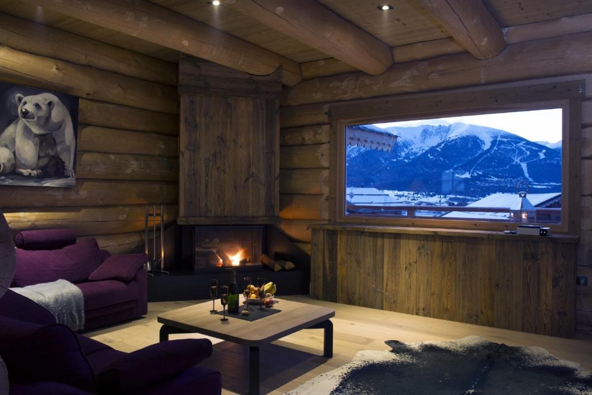 Chalet Nanook, Charme Et Luxe Pyreneen Bolquere Luaran gambar